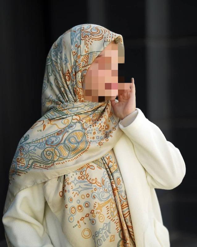روسری نخی سیااسکارف 