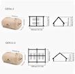 چادر GLAMPING بادی GEM برند نیچرهایک مدل NH20ZP009