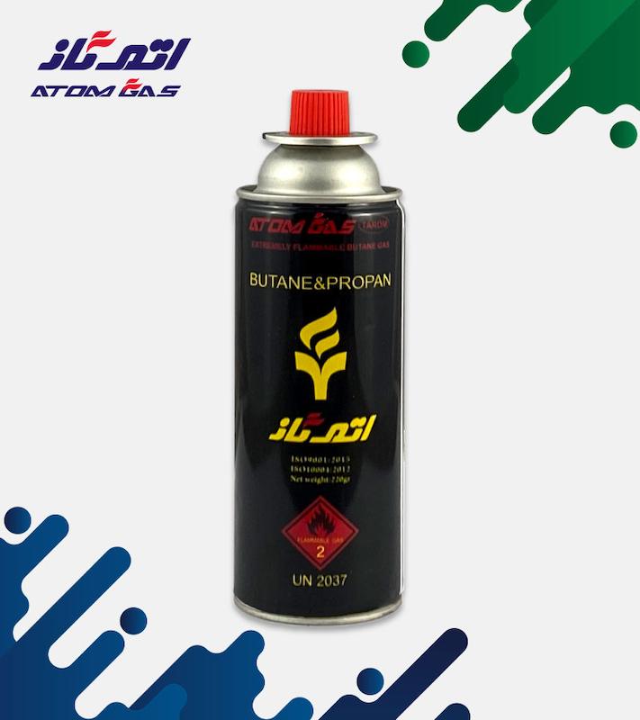 کپسول گاز استوانه اتم گاز ۲۲۰ گرمی