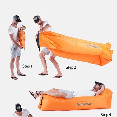 مبل بادی نیچرهایک - Portable Air Sofa