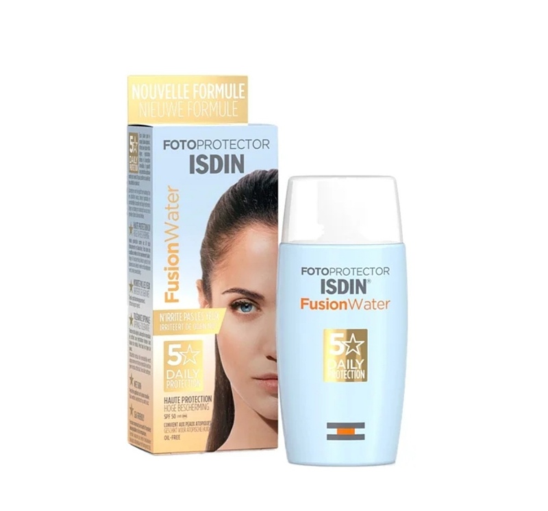 کرم ضدآفتاب ایزدین فیوژن واتر SPF50 