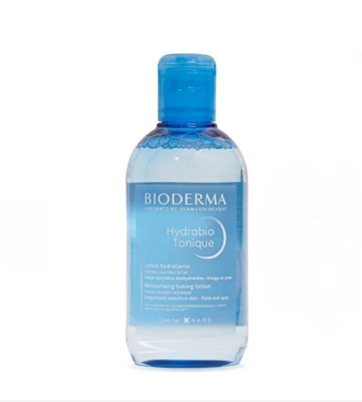 تونر آبرسان بایودرما حجم 250میل Toner Hydrabio Liquid all skin types makeup remover Bioderma