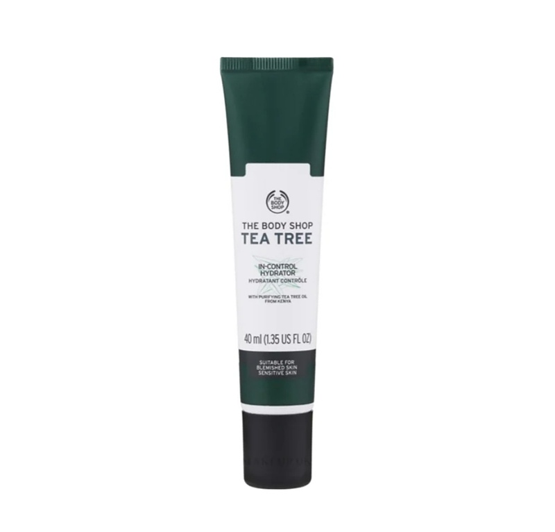 کرم مرطوب کننده و آبرسان بادی شاپ THE BODY SHOP مدل تی تری TEA TREE حجم 40 میل THE BODY SHOP Tea Tree In-Control Hydrator