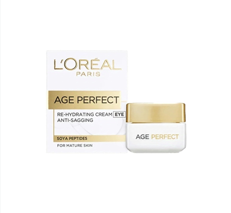 کرم دور چشم لورال مدل AGE PERFECT حجم 15 میل L'Oreal Eye Cream Model AGE PERFECT Volume 15 M