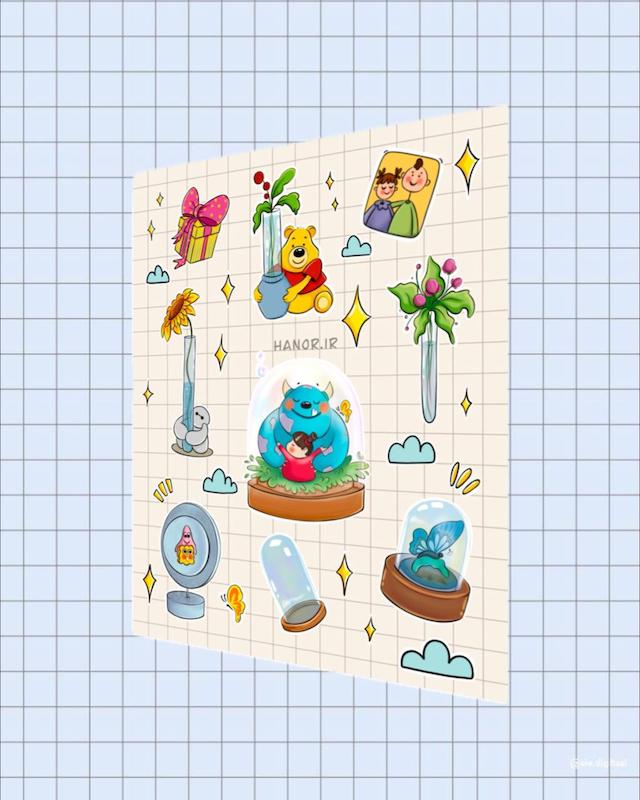 مجموعه استیکر اختصاصی محصولات