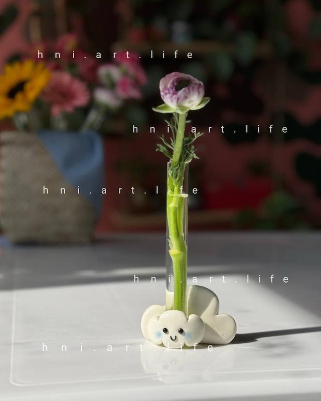 گلدان فانتزی ابرک