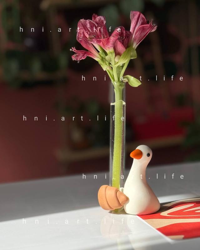 گلدان فانتزی اردک