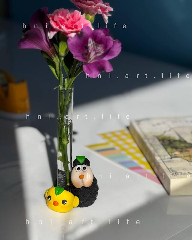 گلدان فانتزی ببعی و جوجوک