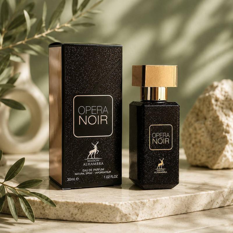 عطر ادکلن ۳۰ میل الحمبرا اوپرا نویر (مشابه ایو سن لورن بلک اپیوم) | Alhambra Opera noir