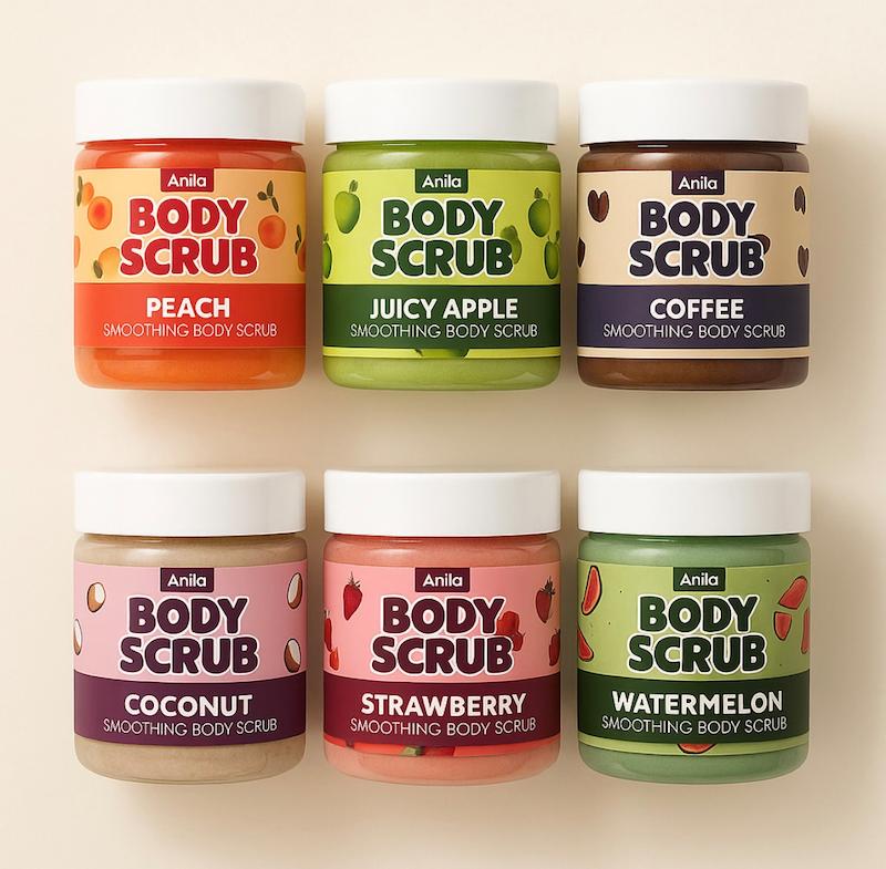 اسکراب بدن پوست مرغی و رفع دون دون پا