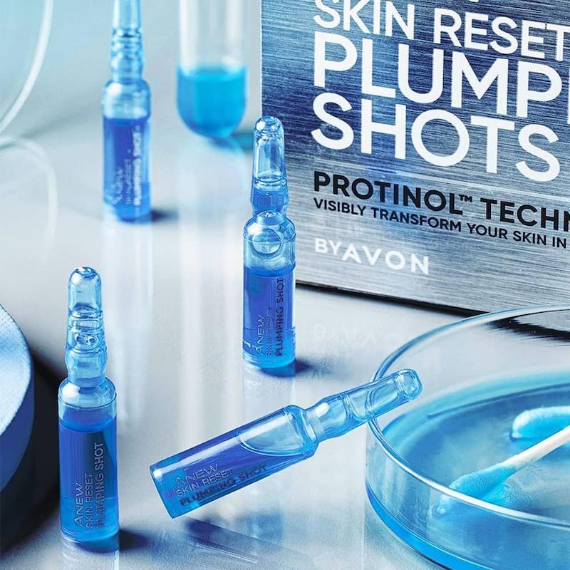 سرم کلاژن خالص آون AVON Anew Skin Reset Plumping Shots