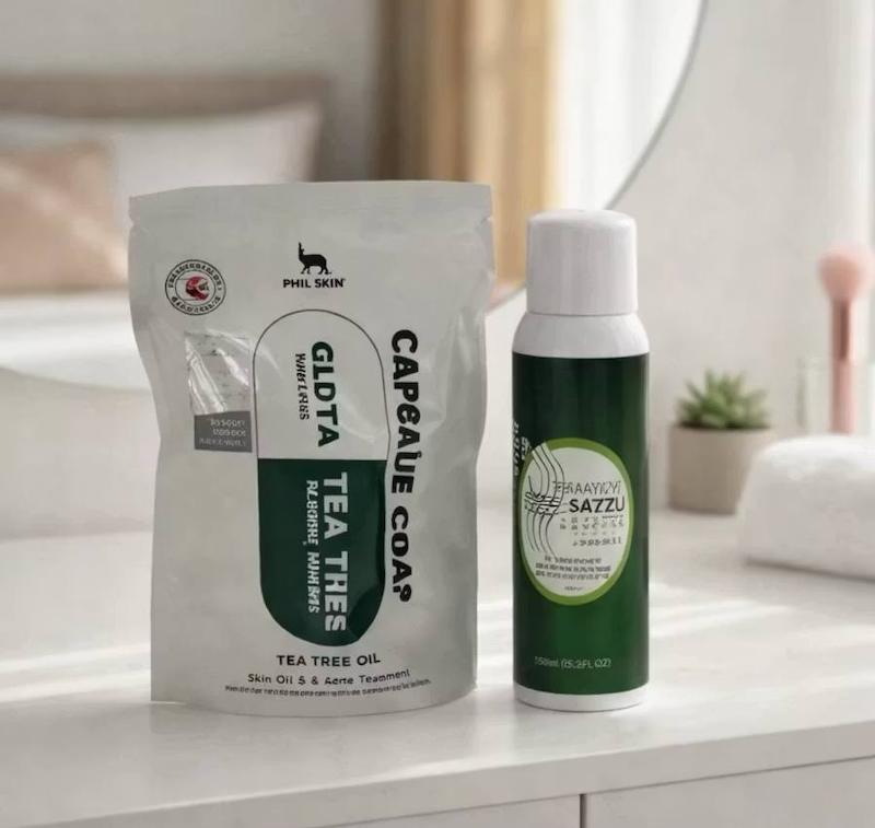 پک تخفیفی اسپری ضدجوش بدن + کپسول