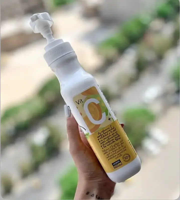 شیر بدن ویتامین C باباریا babaria مدل body milk