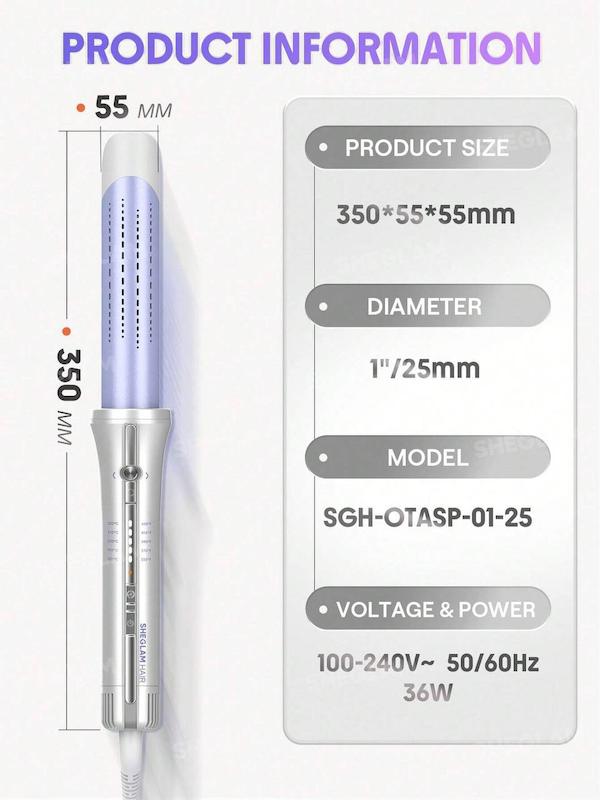 دستگاه ایرفلو پرو شیگلم چرخش اتومات اصل | SHEGLAM One Touch Airflow Styler  