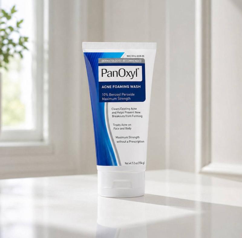 شوینده ضد جوش پانوکسیل مدل Acne Foaming Wash 10% Benzoyl Peroxide