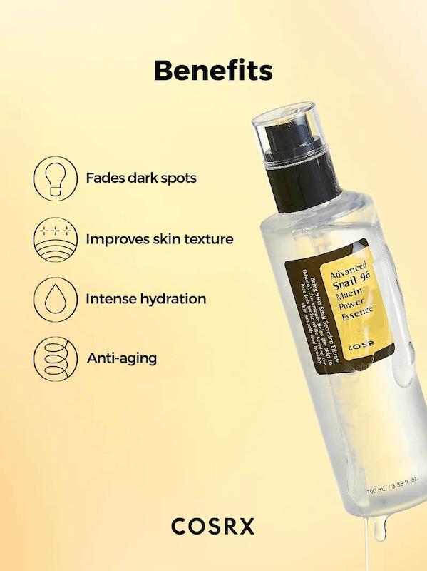 اسنس حلزون کوزارکس 96% | COSRX Advanced Snail 96 Mucin Power Essence