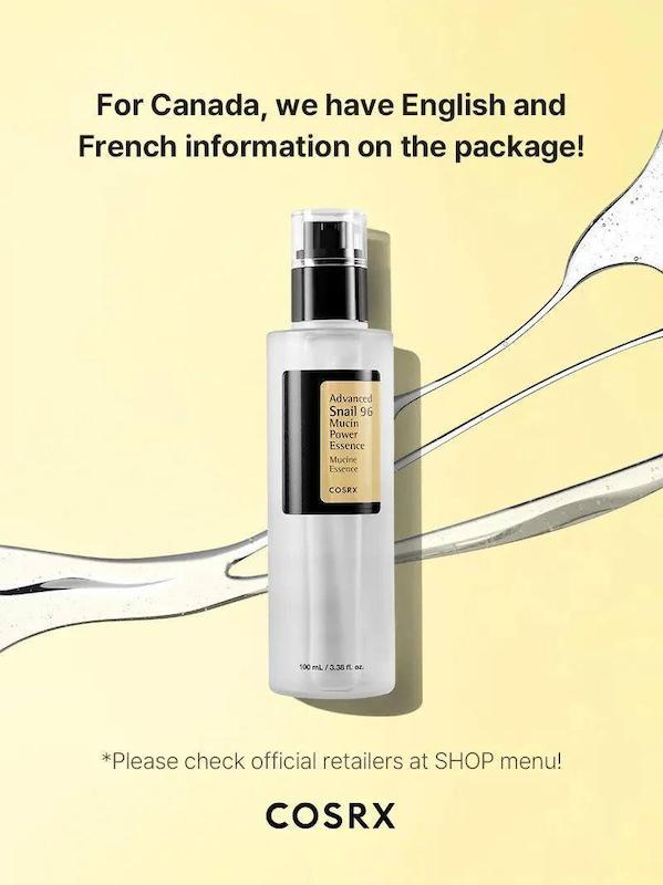 اسنس حلزون کوزارکس 96% | COSRX Advanced Snail 96 Mucin Power Essence