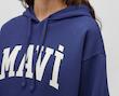 هودی کلاه دار اورجینال Mavi