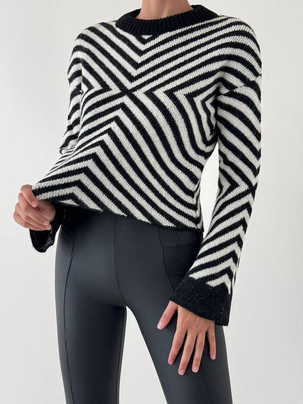 پلیور کشمیر راه راه