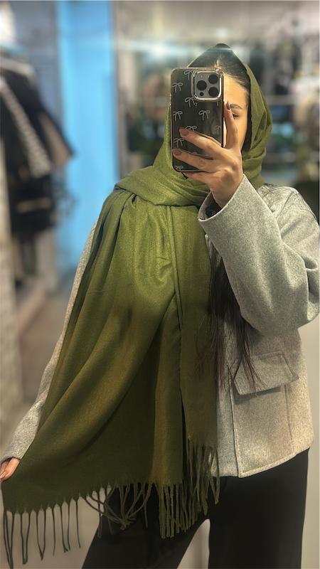 شال موهر سبز