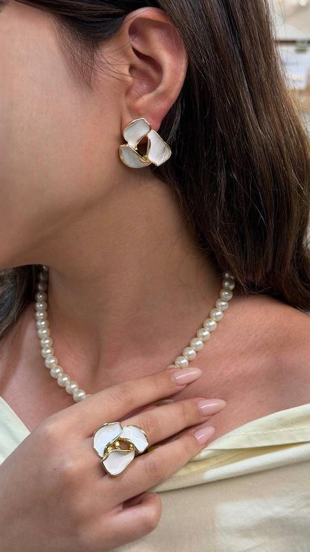 گوشواره میناکاری