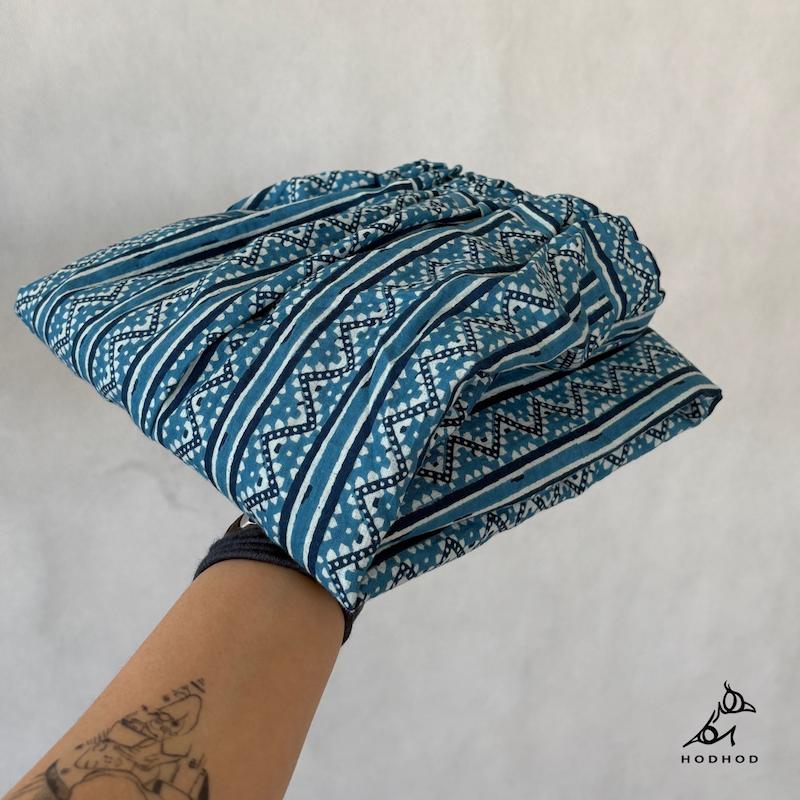 دامن هندی آبی