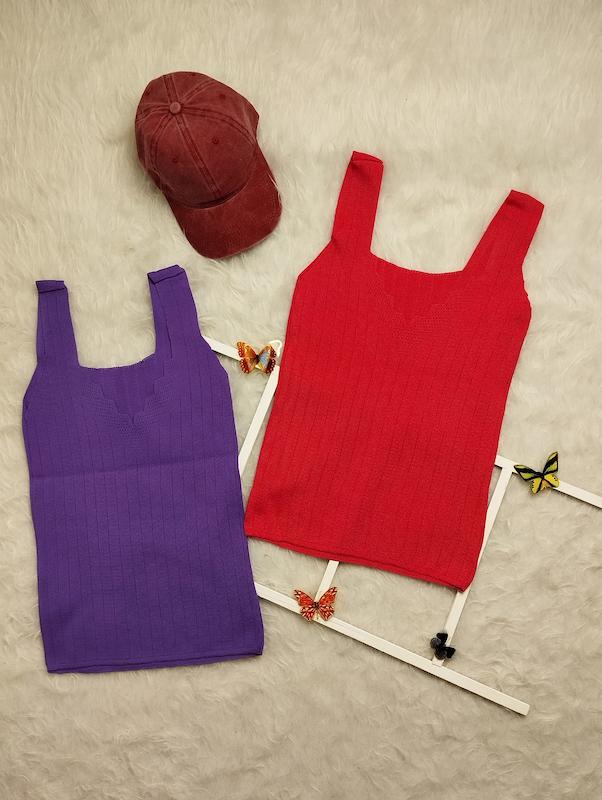 تاپ کشبافت یقه دلبر کد 403071