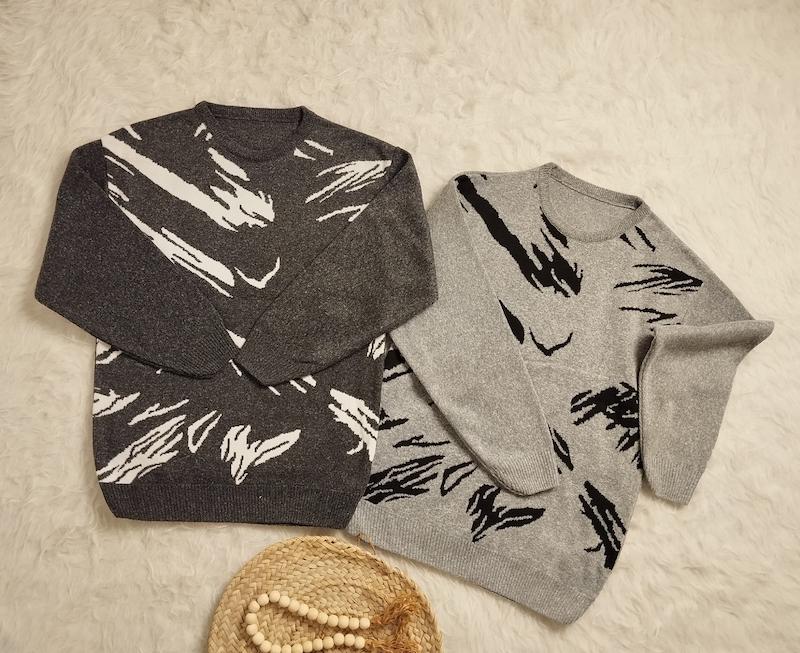 بلوز بافت چاپی کد 403074