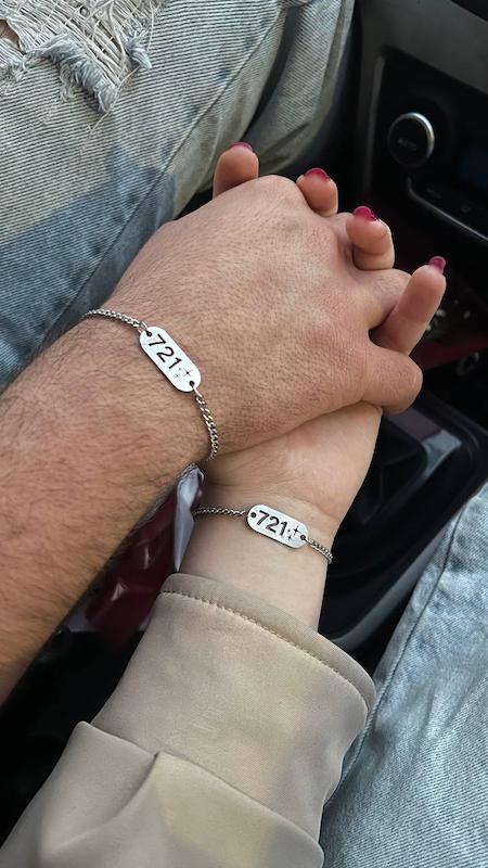 دستبند ست عدد ۷۲۱‏⋆𐙚 ̊. 👫✨· 𓍯 · 