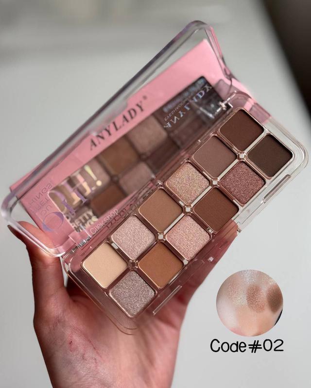 پلت سایه ۱۲ رنگ آنی لیدی🎀✨