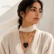 گردنبند دستساز مدل توت فرنگی