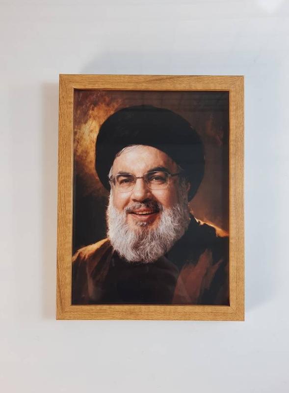 قاب عکس شهید سید حسن نصرالله