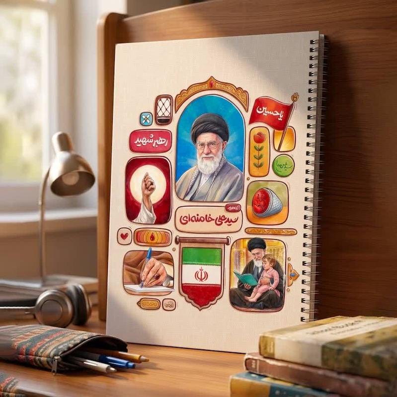 دفتر ایرانی طرح «رهبر شهید» (پیش‌خرید)