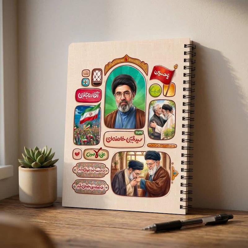 دفتر ایرانی طرح «امام سیدمجتبی خامنه‌ای» (پیش‌خرید)