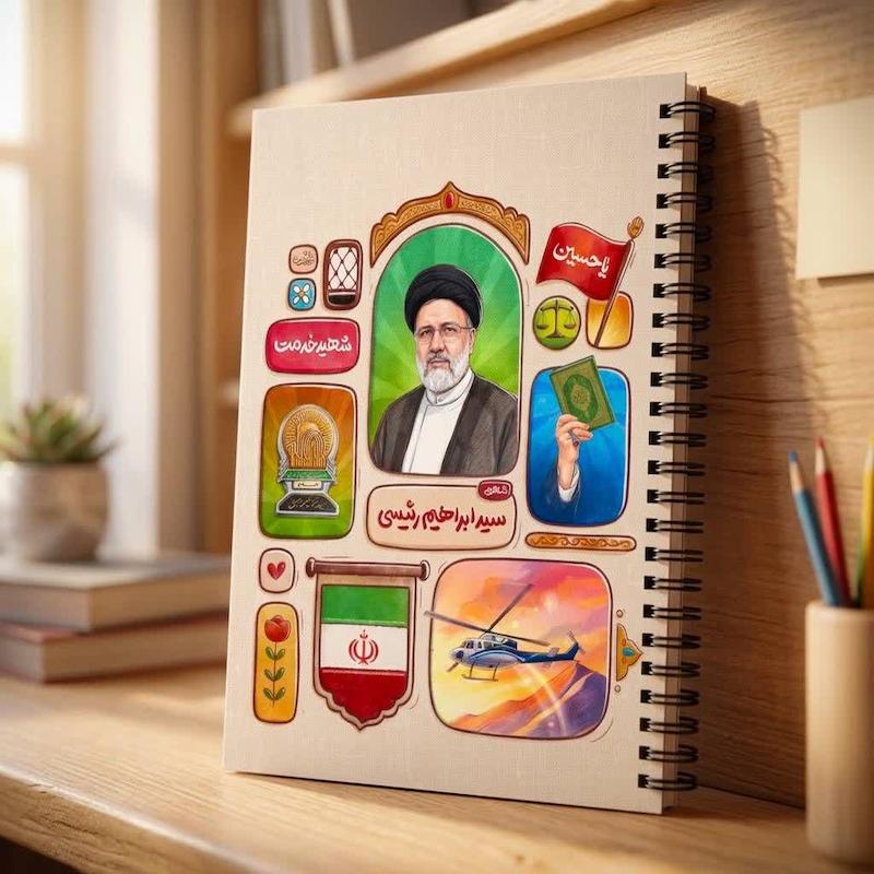 دفتر ایرانی طرح «سیدابراهیم رئیسی» (پیش‌خرید)