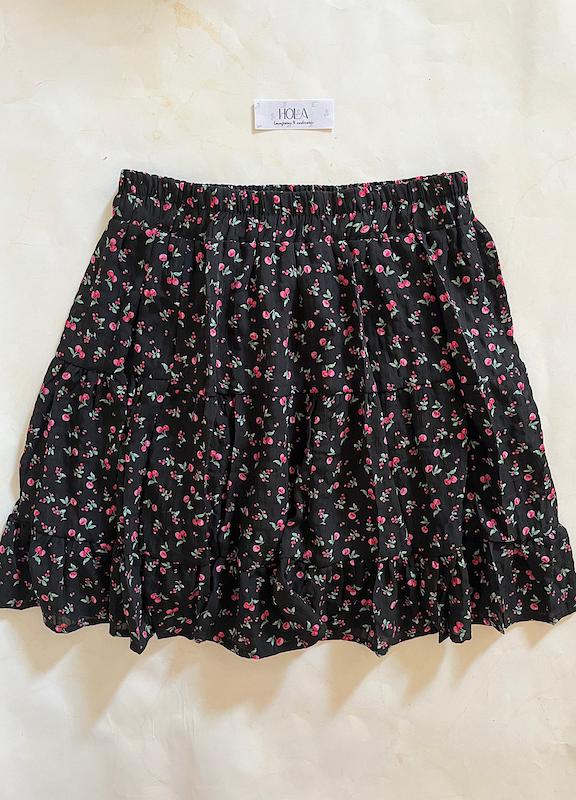 دامن چیندار گلگلی