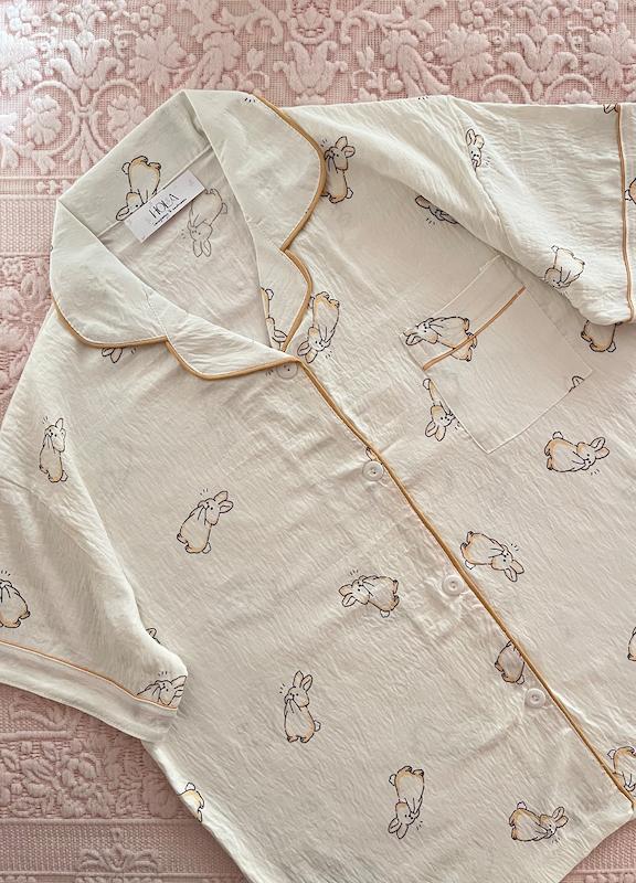 ست لباس راحتی سه تکه BUNNY