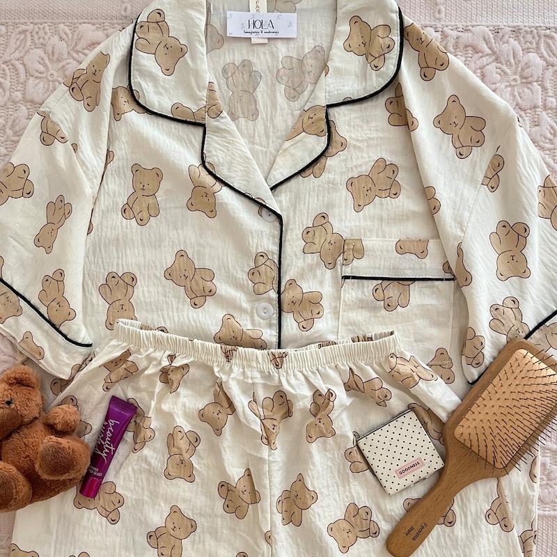 ست بلوز شورتک Teddybear