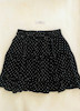 دامن چیندار polka dots