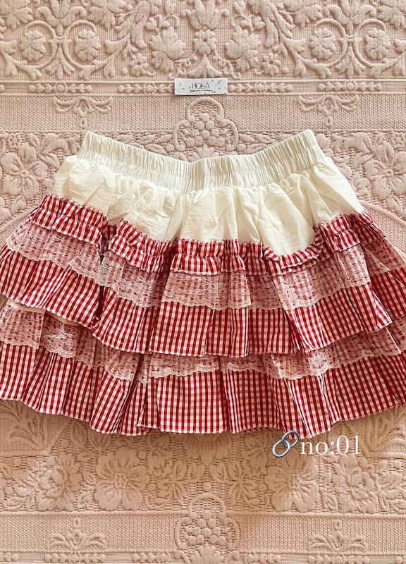 دامن چیندار Gingham