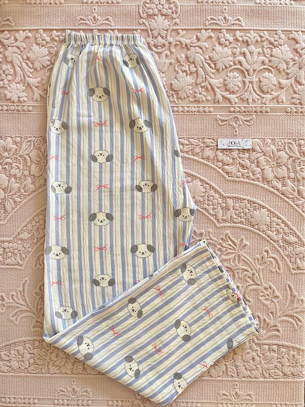 پیژامه Striped Puppy