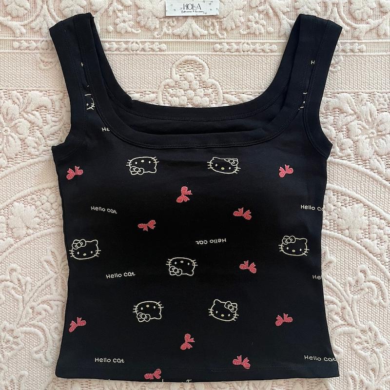 کراپ تاپ Hello Kitty