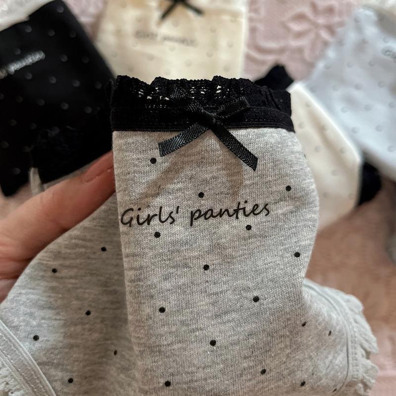 پک سه عددی شورت نخی Polkadots