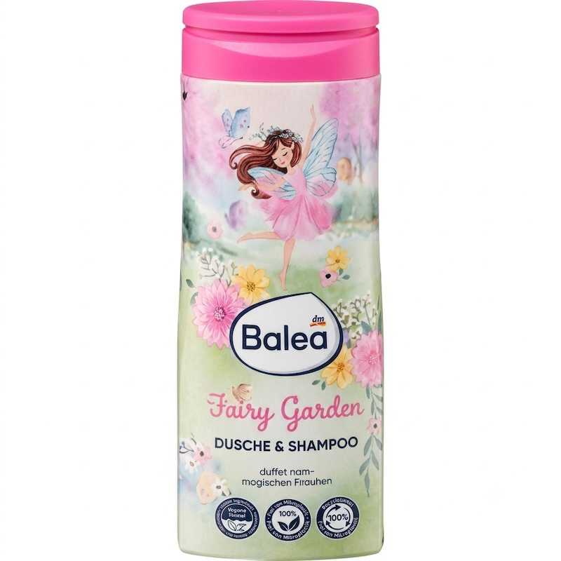 شامپو سر و بدن 2در1 کودک باغ پری باله آ Balea shampoo