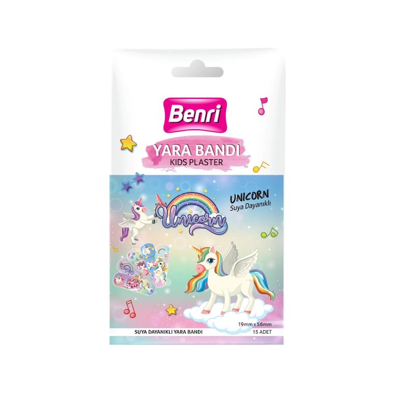 چسب زخم فانتزی بنری مدل Unicorn یونیکورن