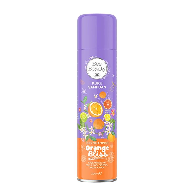شامپو خشک بی بیوتی مدل  Orange Bliss Extra Volume پرتقالی