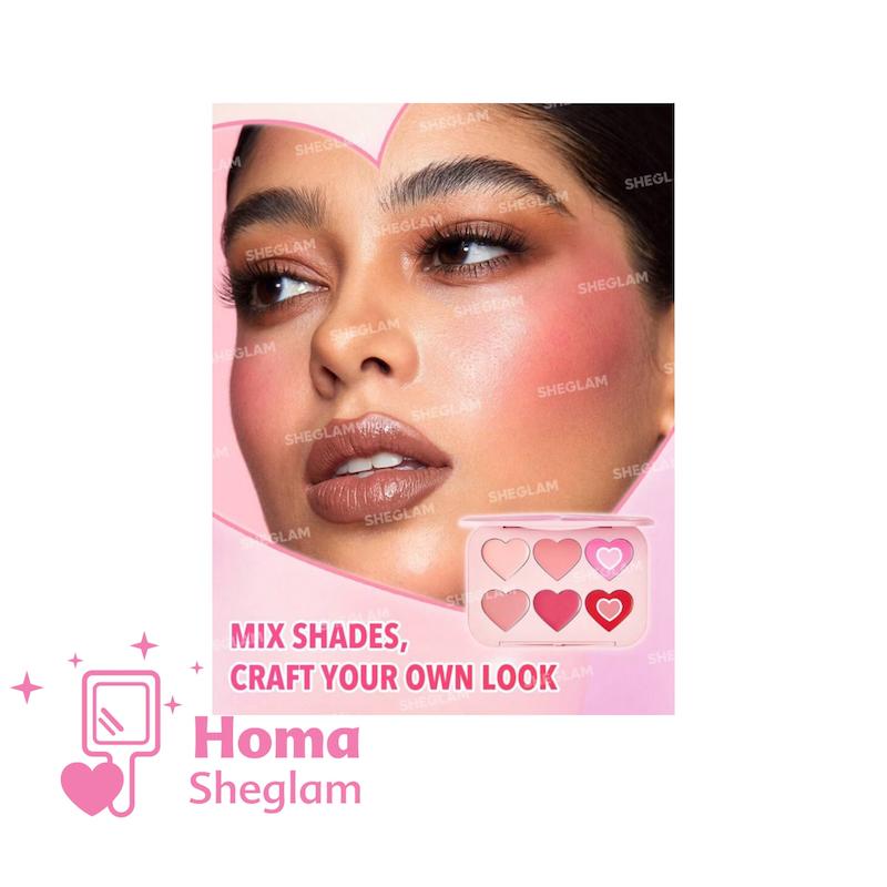 پالت رژگونه کرمی شیگلم مدل blushing bouquet