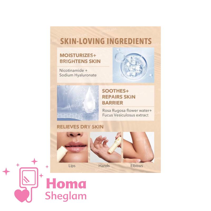 استیک مرطوب کننده و آبرسان شیگلم SHEGLAM مدل INSTA-COOL HYD