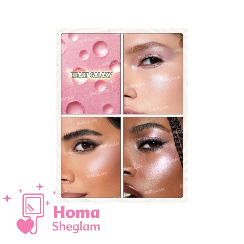 هایلایتر سفینه فضایی شیگلم رنگ heart galaxy