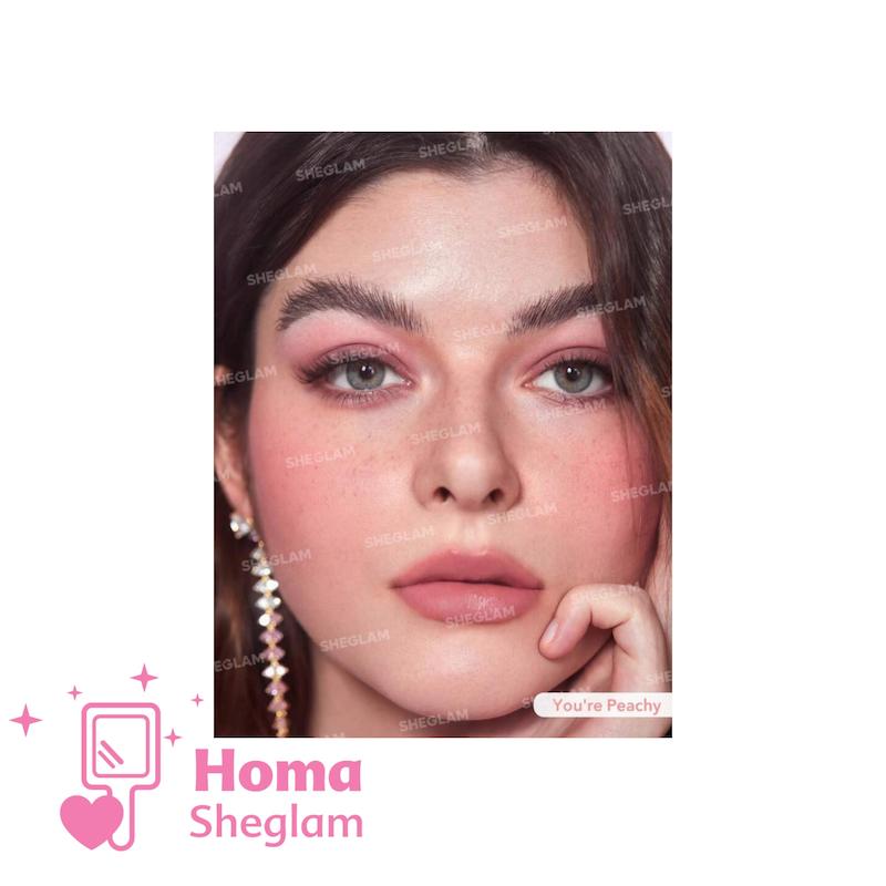 رژگونه پودری و مات شیگلم رنگ You're Peachy